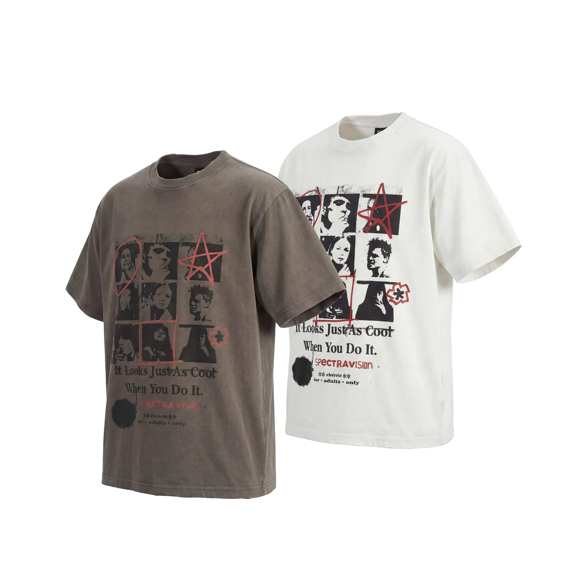 “Vintage Collage Graphic Tee”