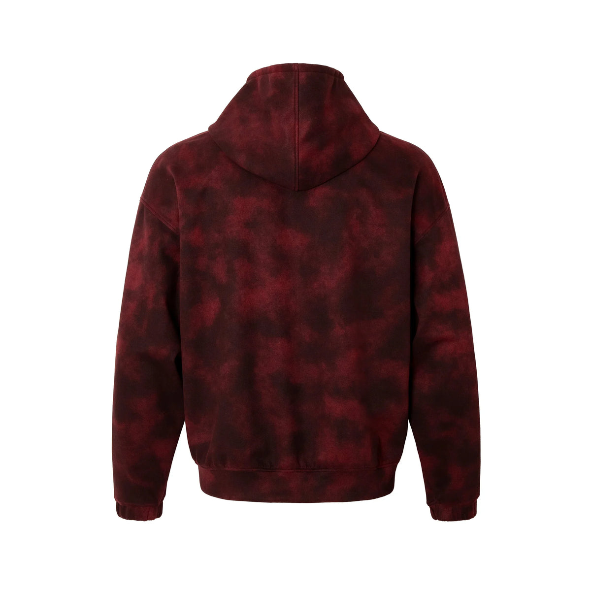 Burnout Effect Zip Hoodie