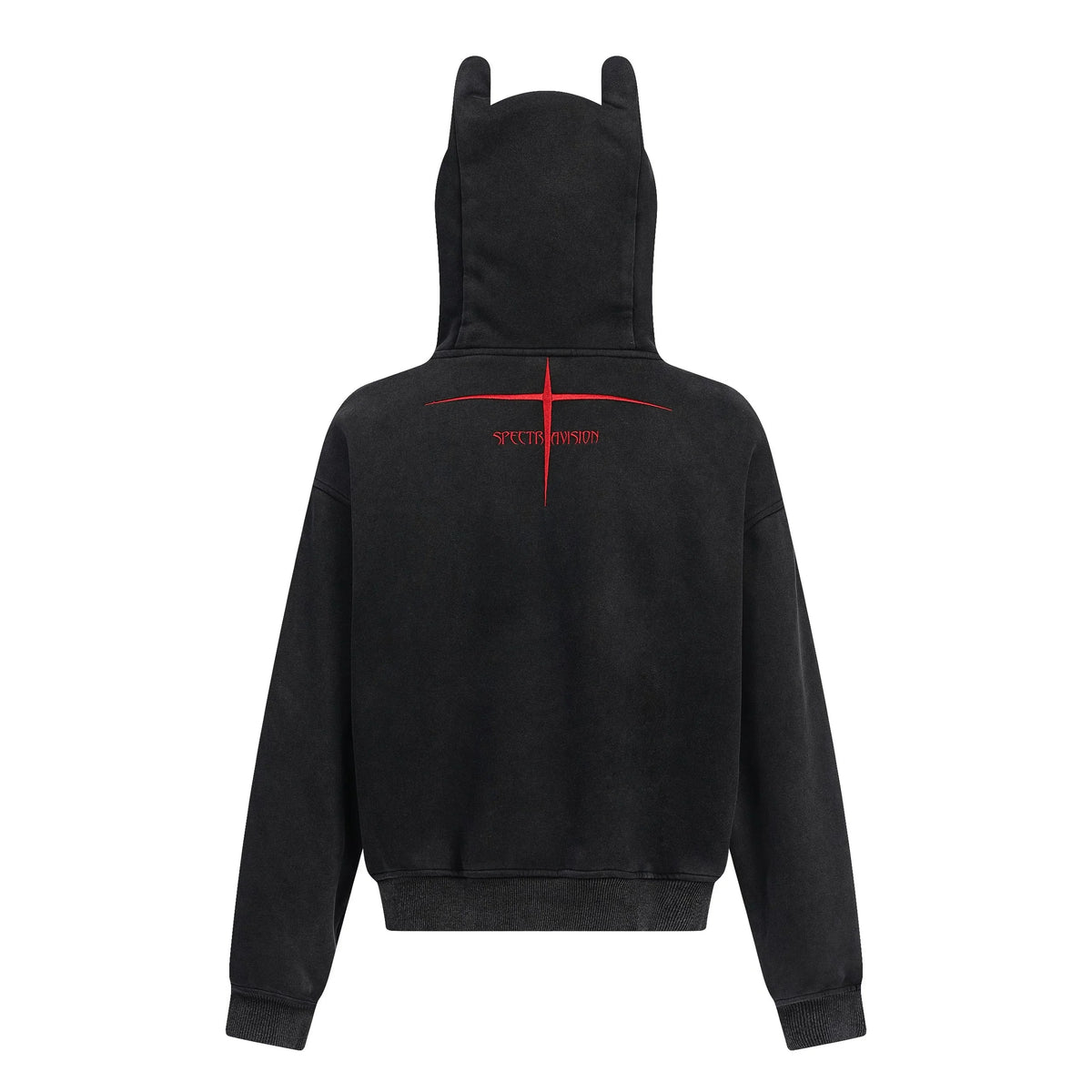Devil-Ear Zip Hoodie