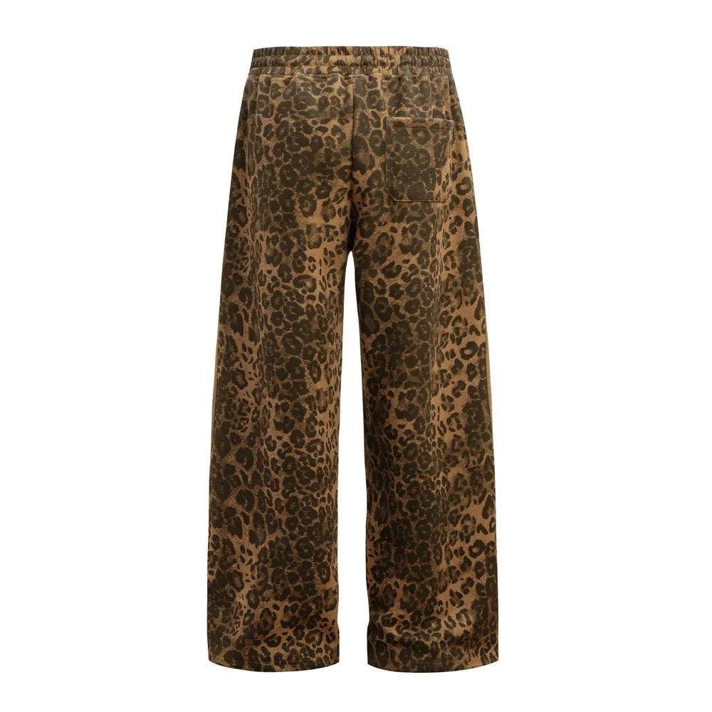 Leopard Stripe Performance Mesh Pants