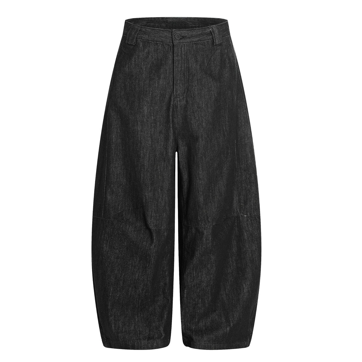 Vintage Washed Barrel Denim Pants