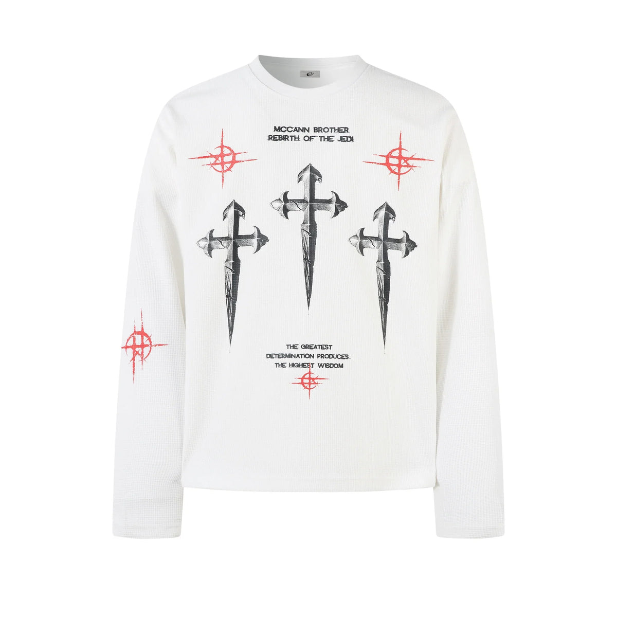 Gothic Cross Long Sleeve Tee