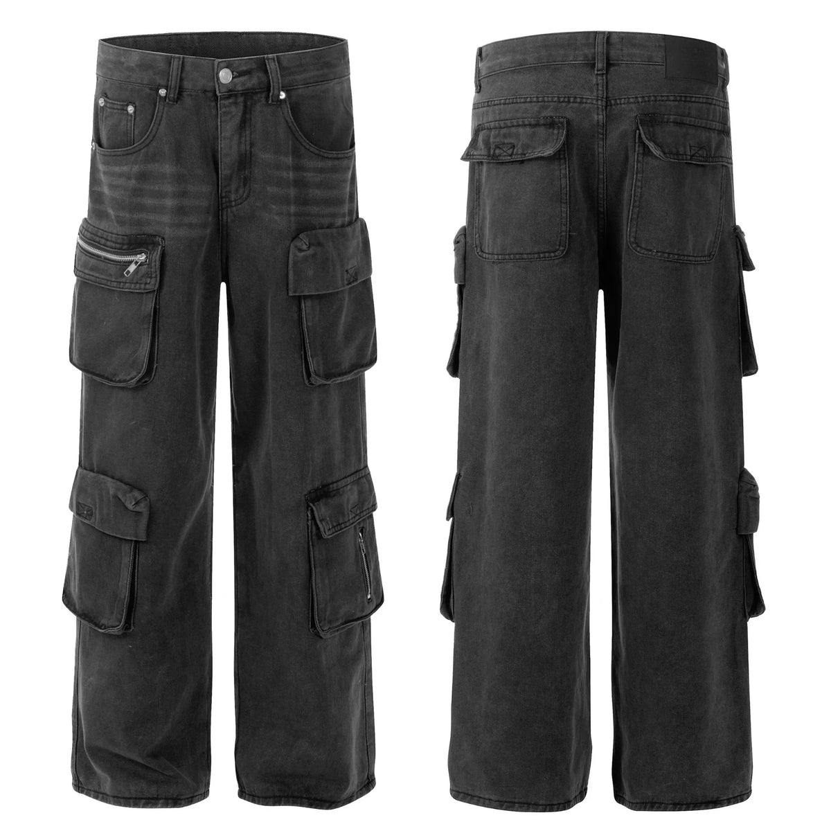 Multi-Pocket Utility Cargo Pants