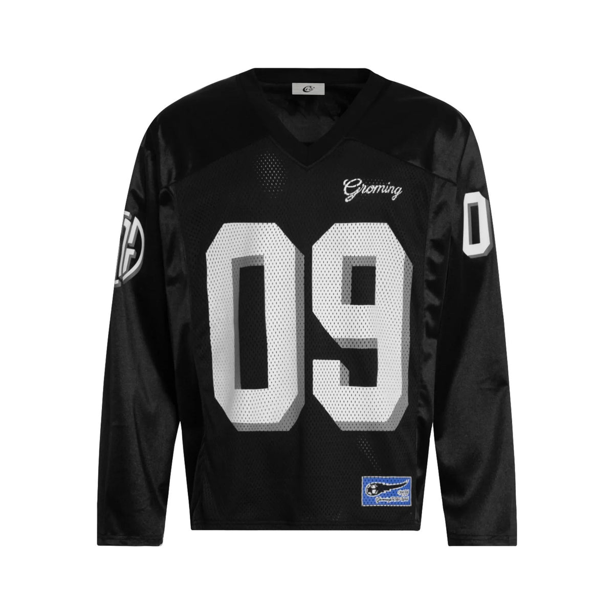 Black “09” Gothic Mesh Jersey