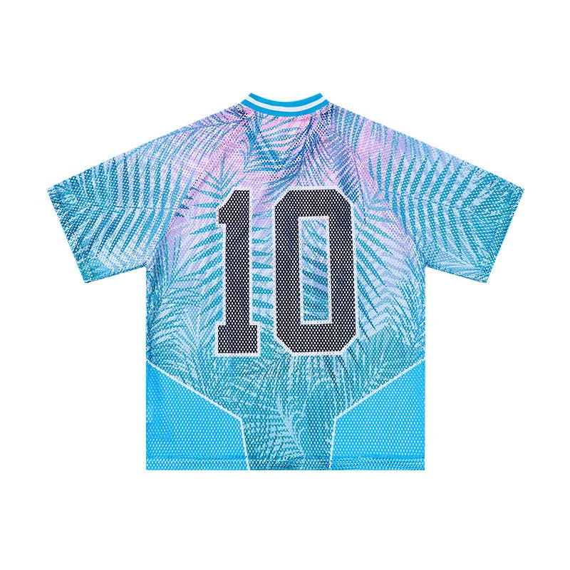 “Tropical 10” Mesh Jersey T-Shirt