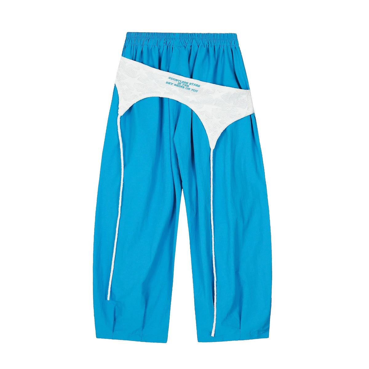 3D-Crumple Nylon Cargo Pants