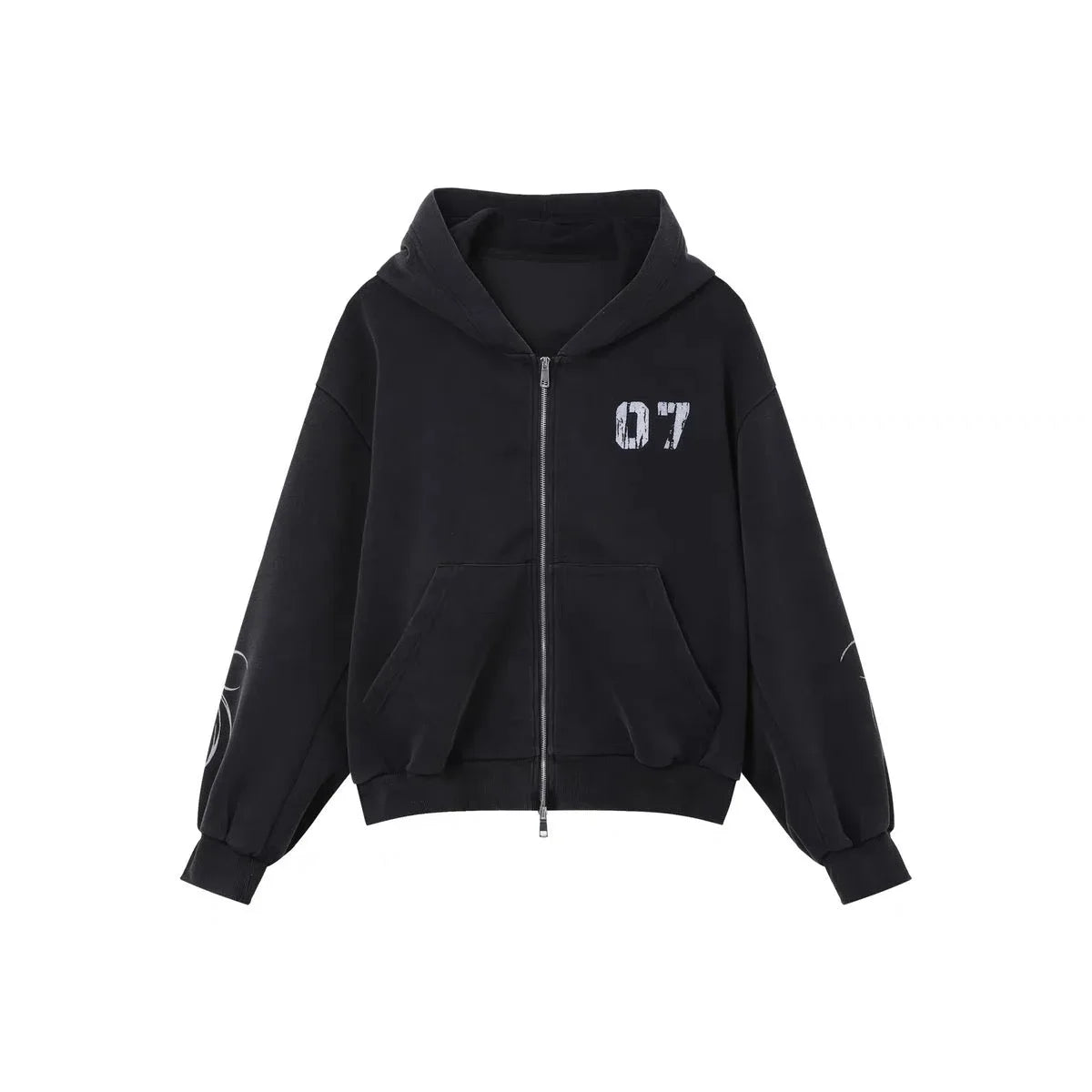 Gothic Vine Zip Hoodie Set