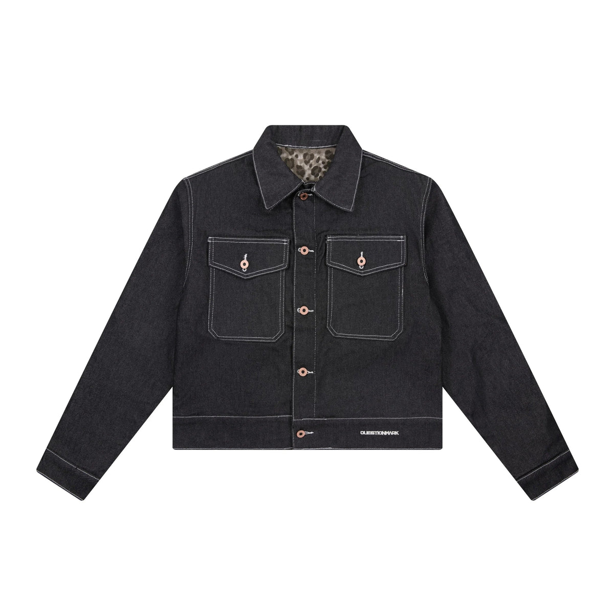 Classic Black Denim Jacket