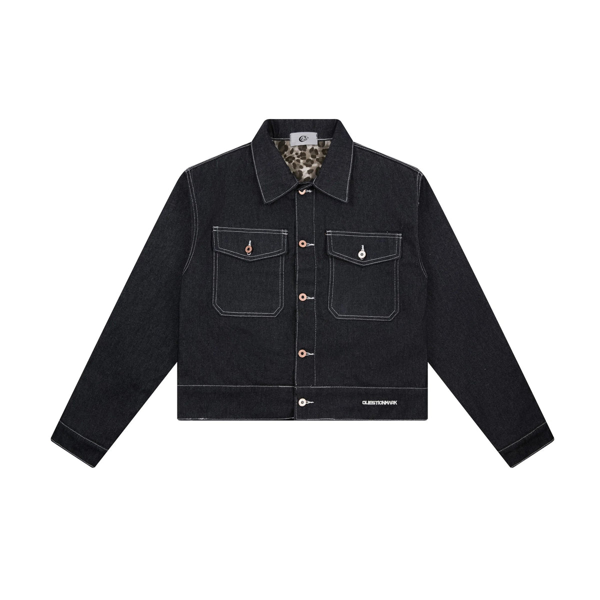 Classic Black Denim Jacket