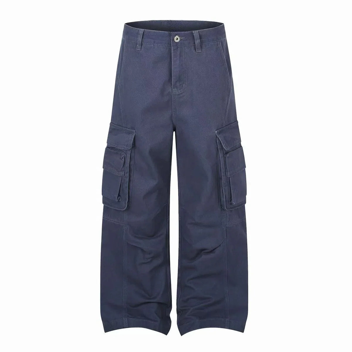 Washed Multi-Pocket Cargo Pants