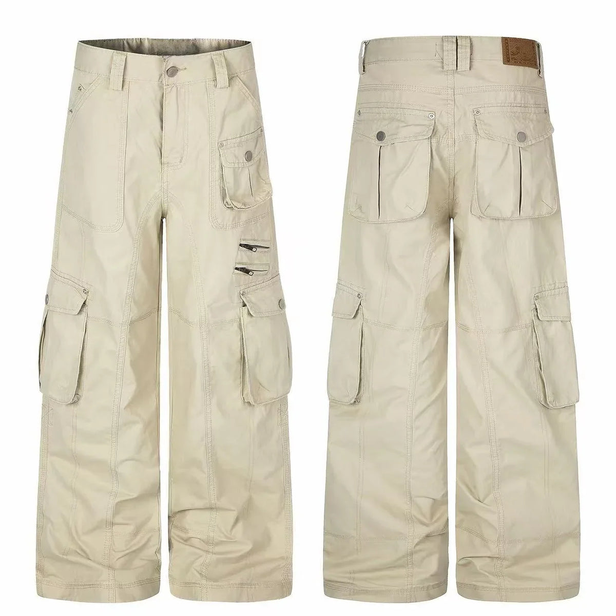 Multi-Pocket Utility Cargo Pants