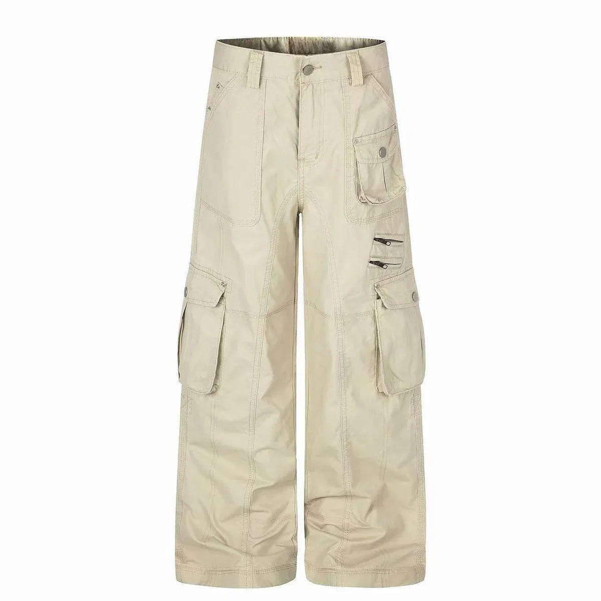 Multi-Pocket Utility Cargo Pants