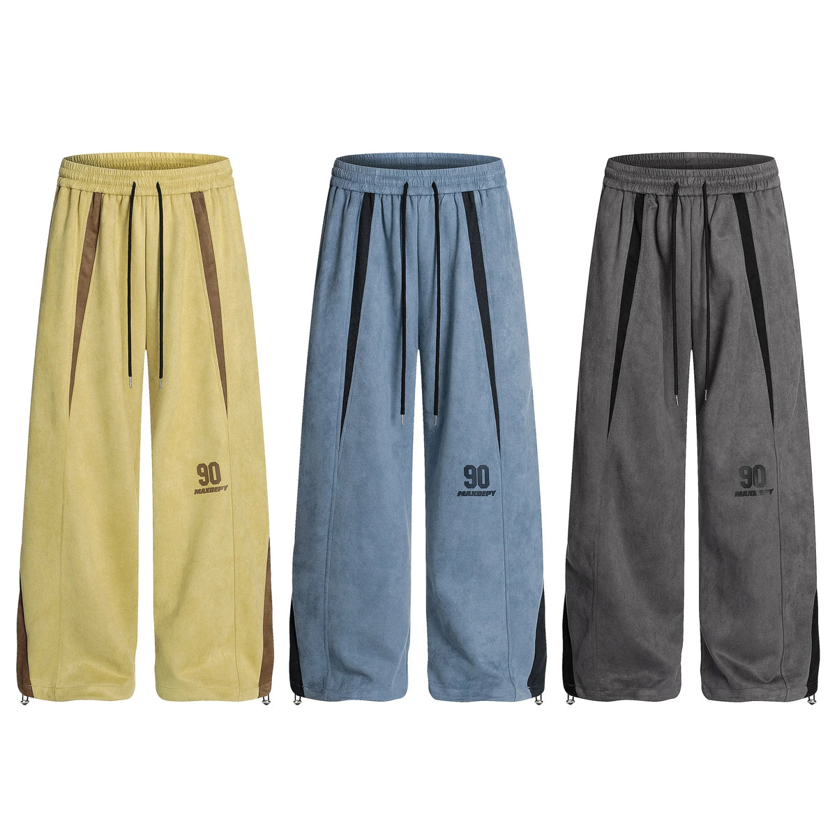 Colorblock Performance Mesh Track Pants