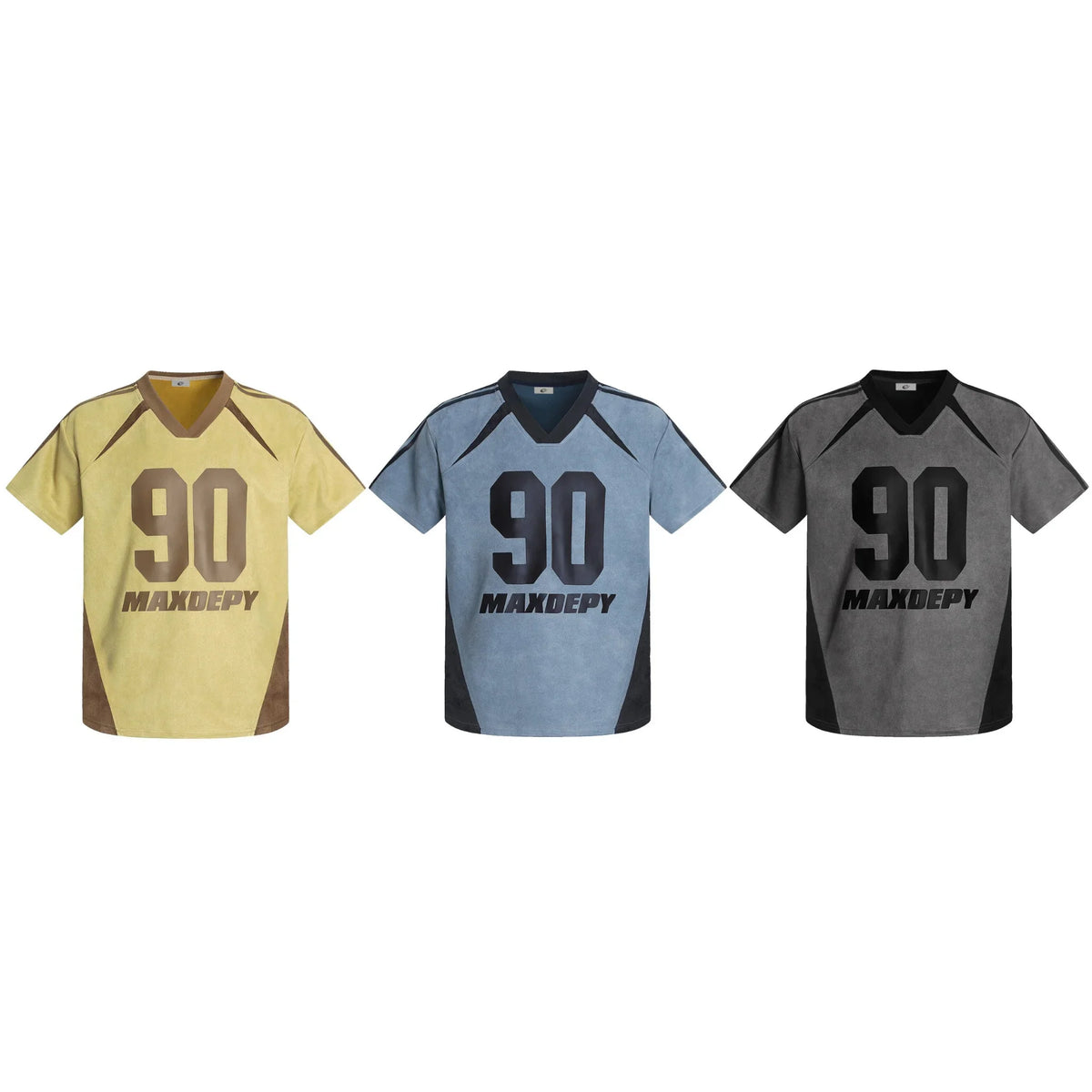 Colorblock Varsity Mesh Jersey Tee