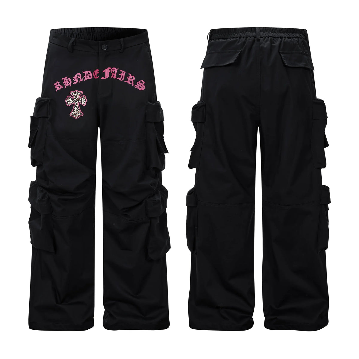 Gothic Cross Cargo Pants