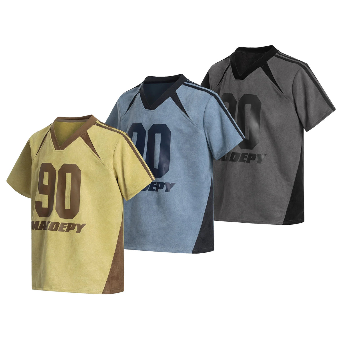 Colorblock Varsity Mesh Jersey Tee