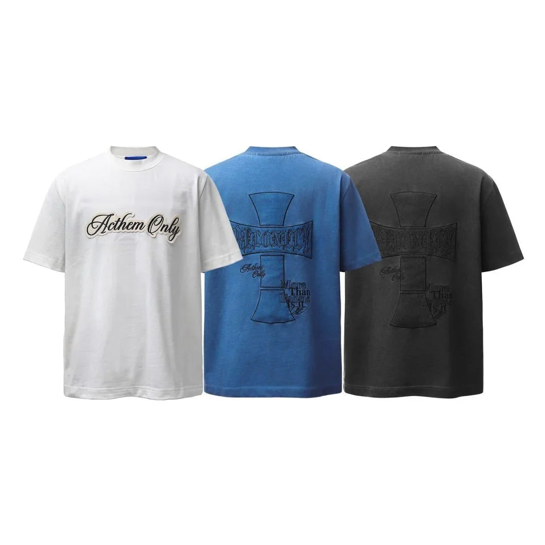 “Anthem Only” Cross Graphic T-Shirt