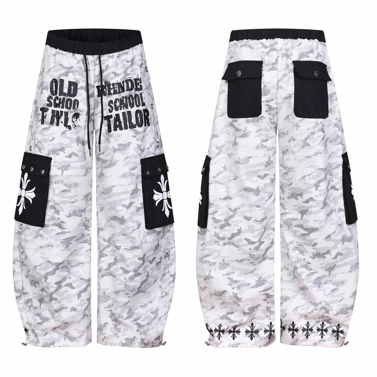 Camo Graphic Cargo Pants