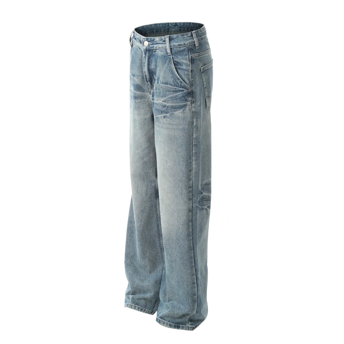 Vintage Fade Wide-Leg Jeans