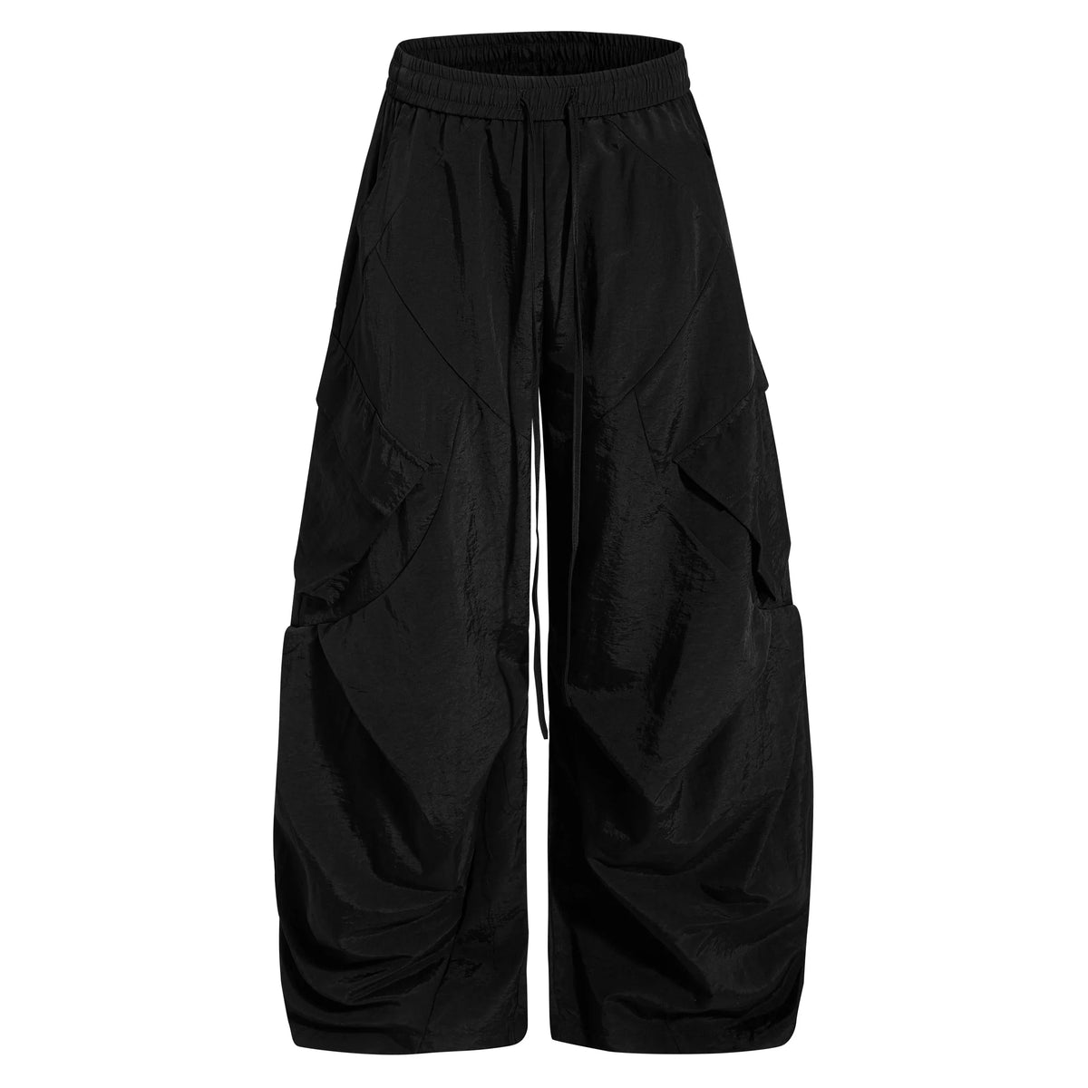 Utility Wide-Leg Cargo Pants