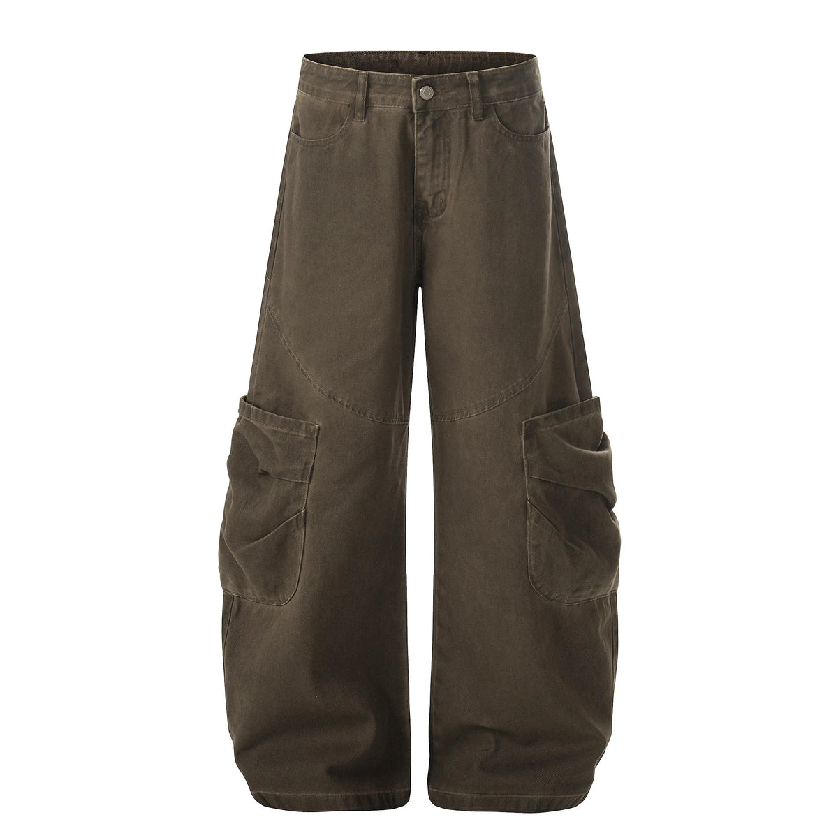 Washed Utility Cargo Pants*