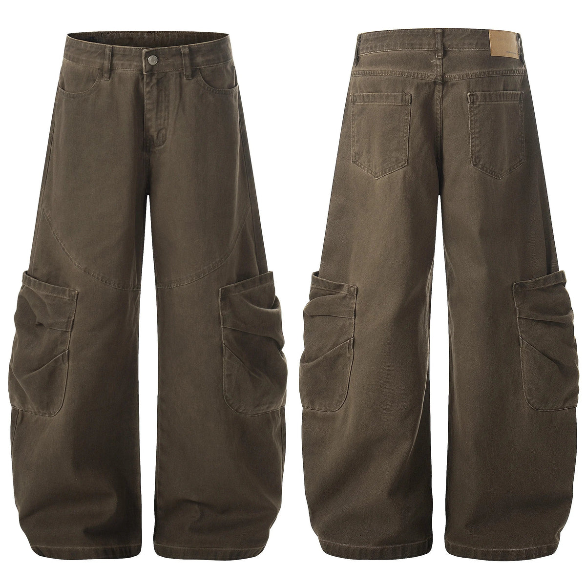 Washed Utility Cargo Pants*