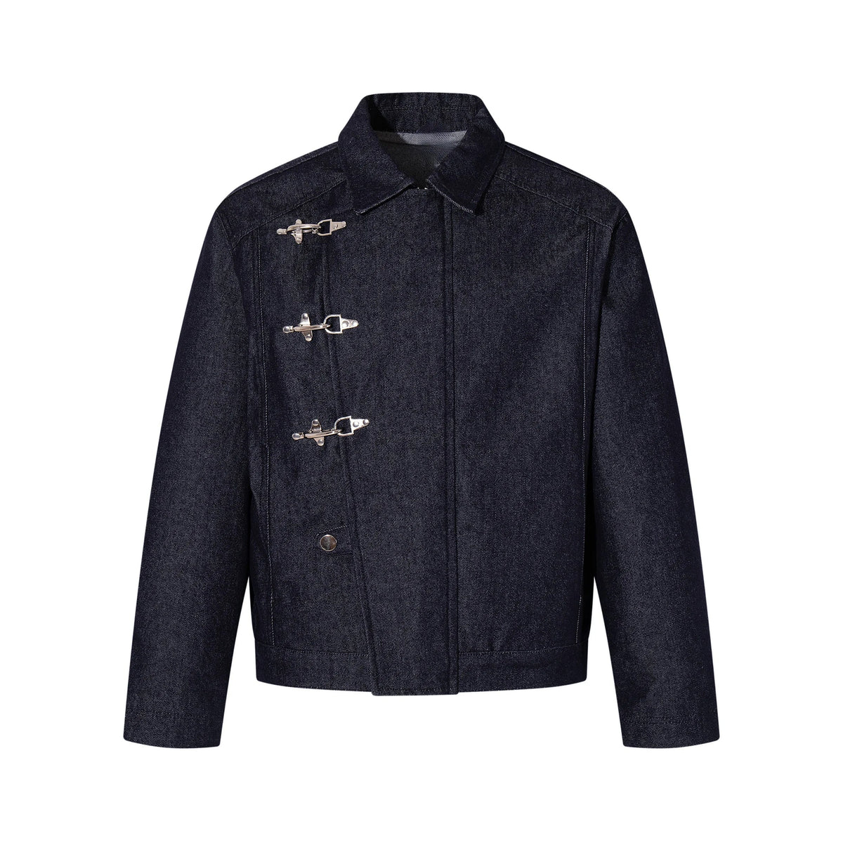 Buckle Detail Denim Jacket