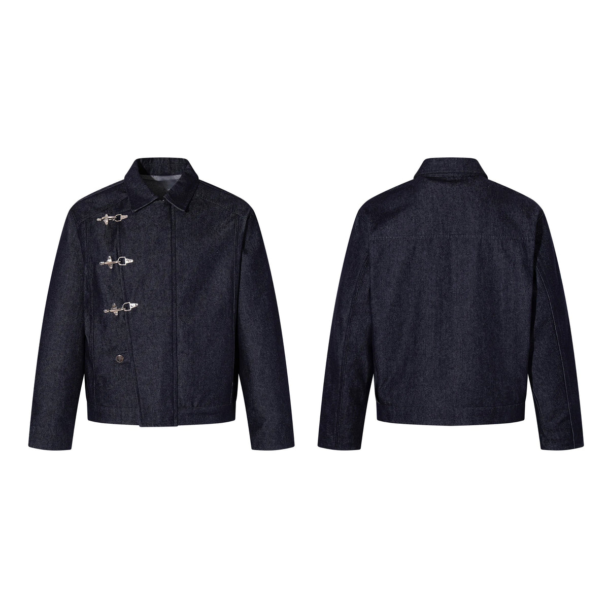 Buckle Detail Denim Jacket