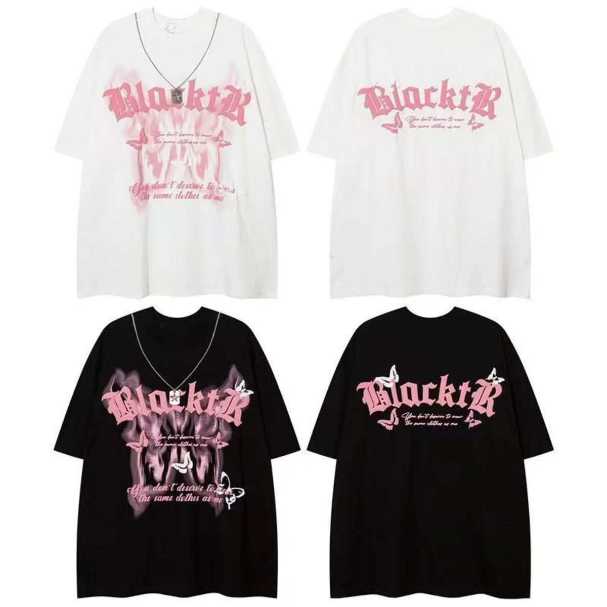 Gothic Butterfly Graphic Tee