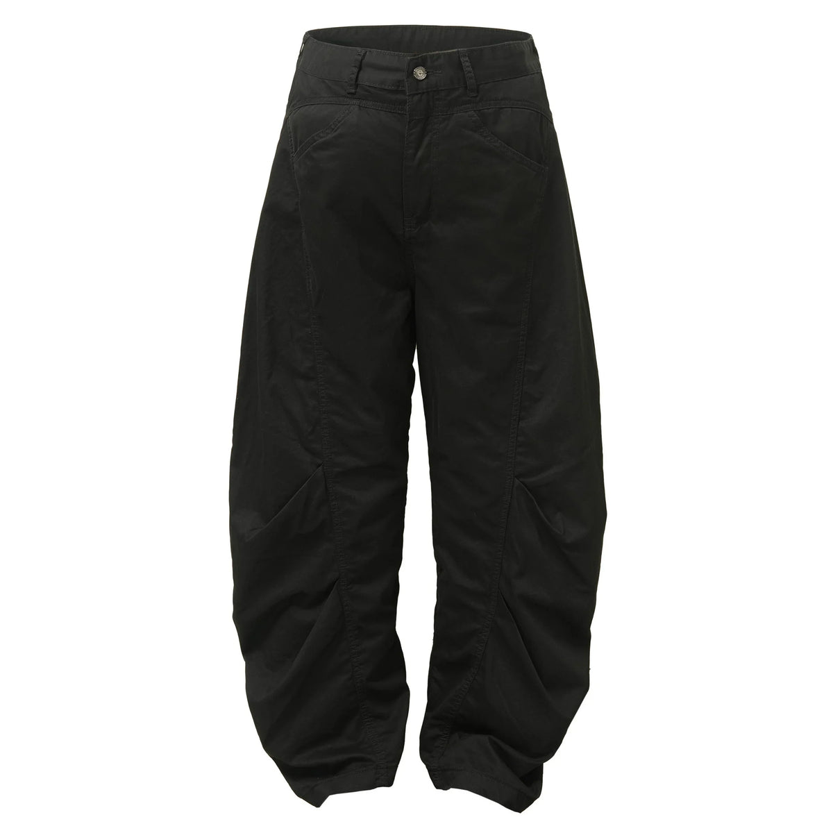 Balloon Fit Utility Cotton Pants