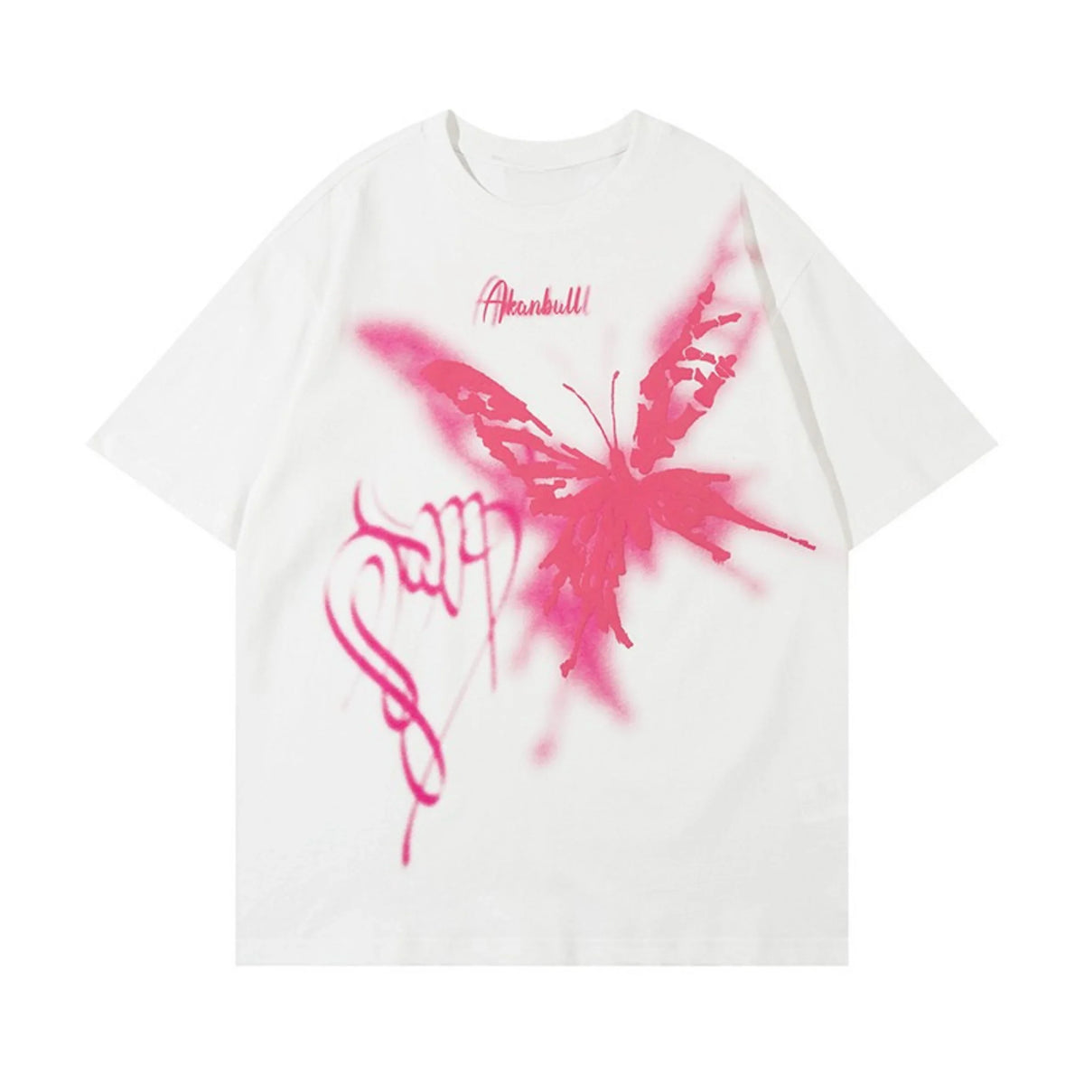 Butterfly Graffiti Graphic Tee