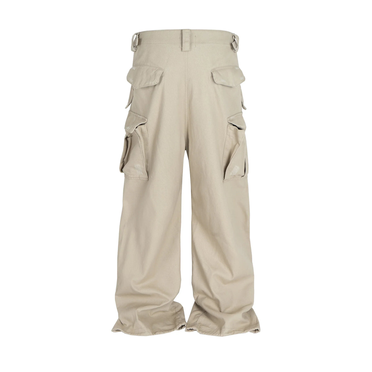 Utility Cargo Wide-Leg Pants