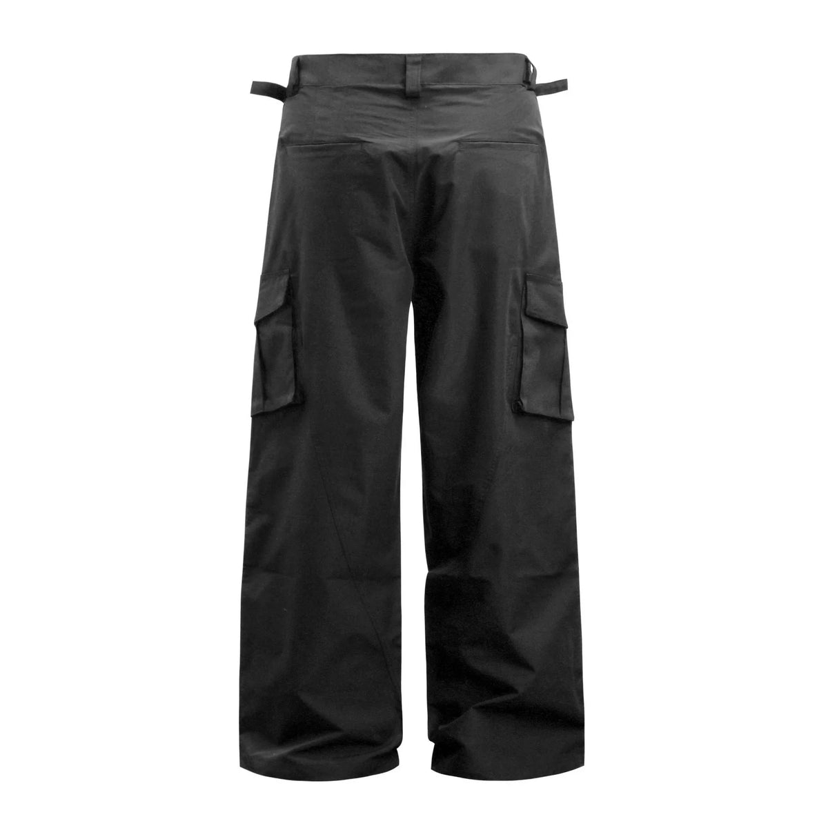 Tactical Wide-Leg Cargo Pants