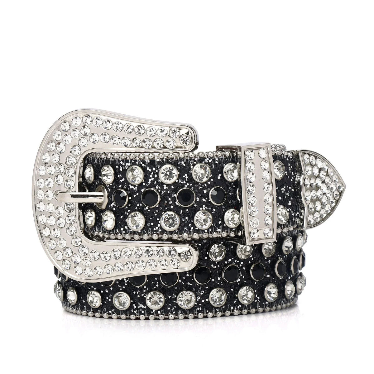 Rhinestone Punk Belt
