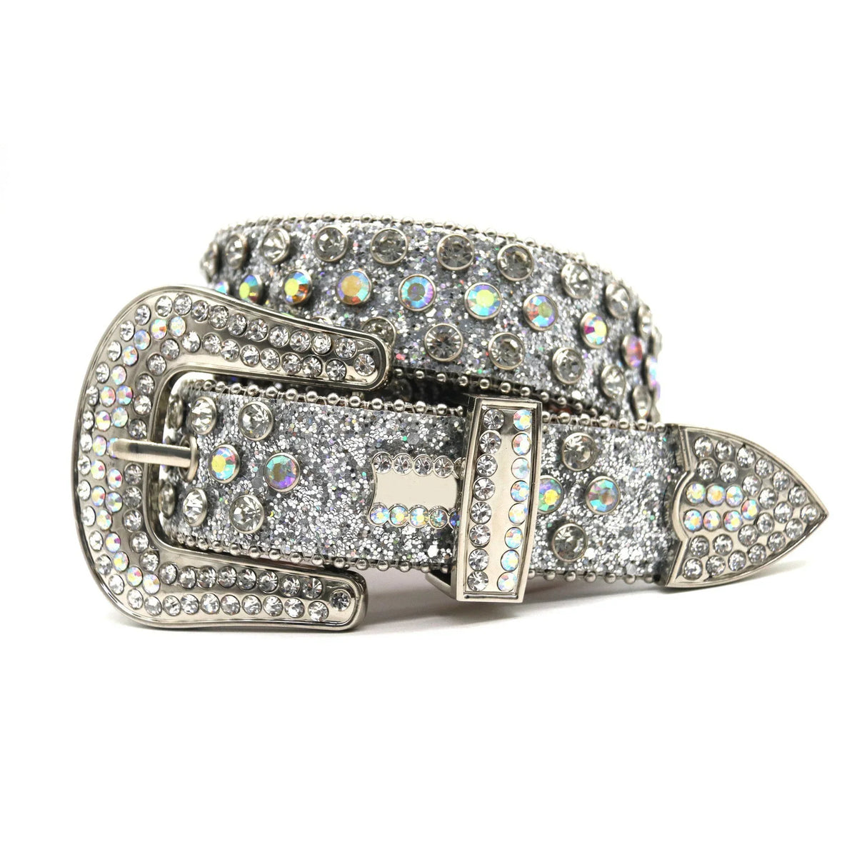 Rhinestone Punk Belt