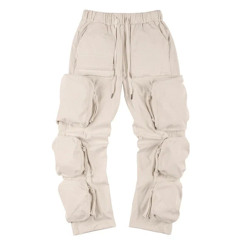 Multi-Pocket Utility Cargo Pants