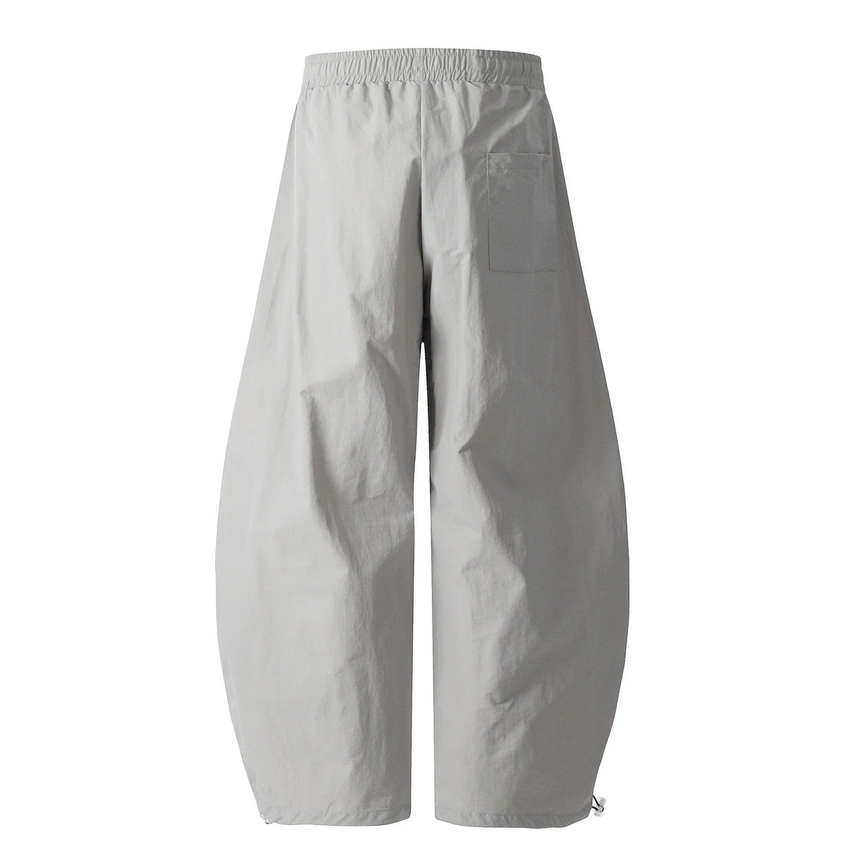 Script Graphic Nylon Wide-Leg Pants