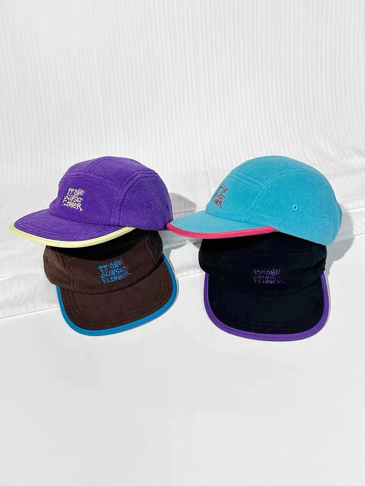 American Vintage Fleece Newsboy Cap