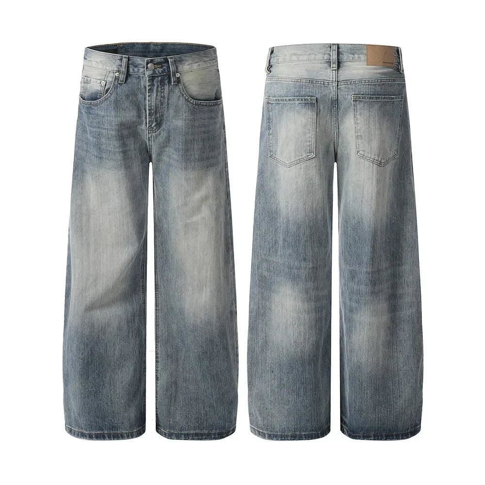 Soft Fade Wide-Leg Jeans
