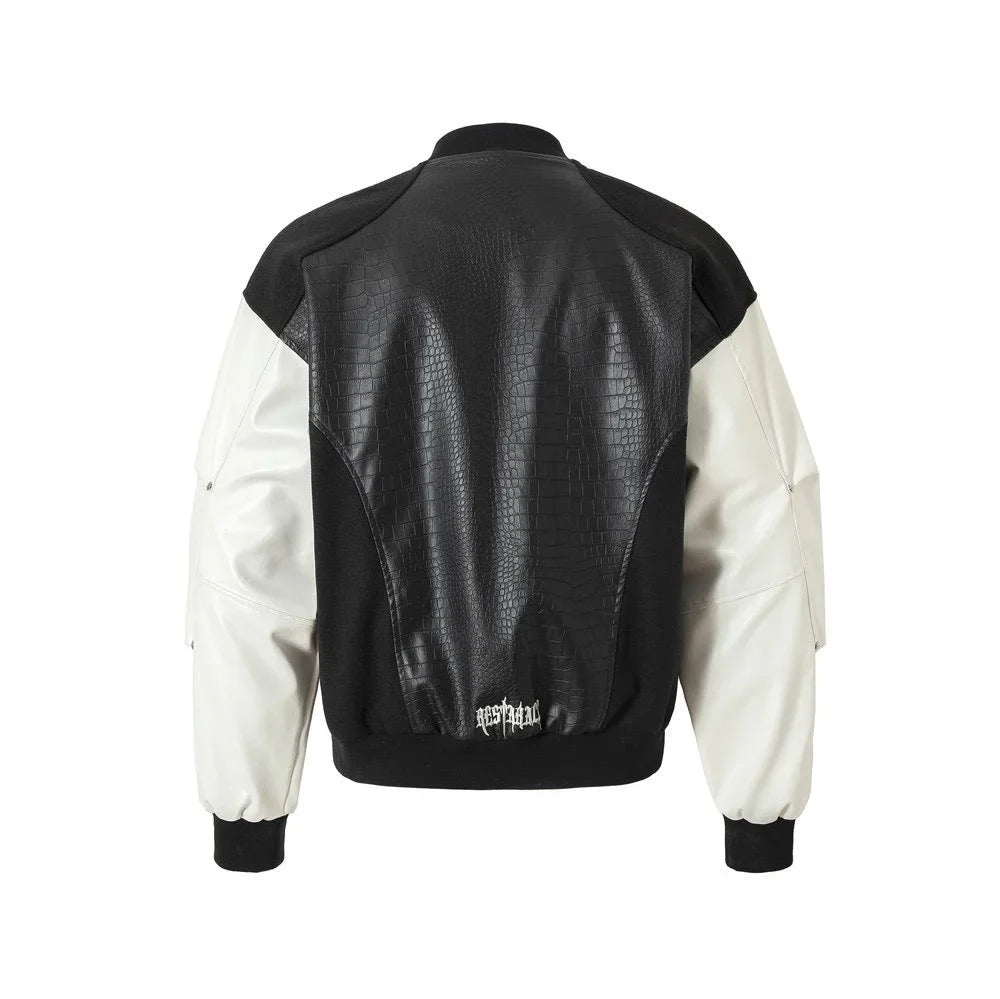 Gothic Cross Panel Jacket