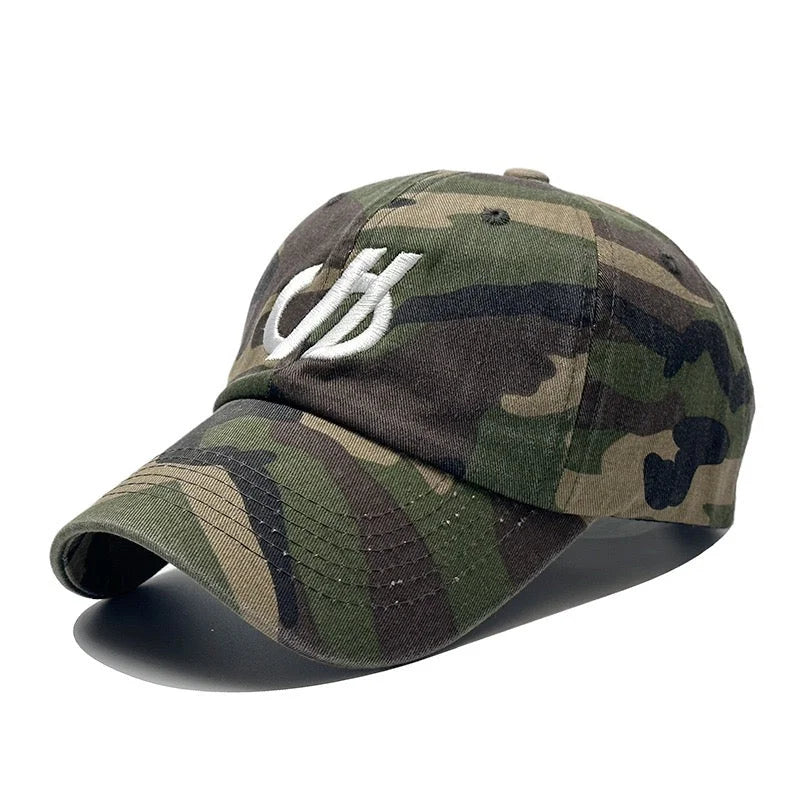 American Vintage Distressed Letter Embroidered Baseball Cap