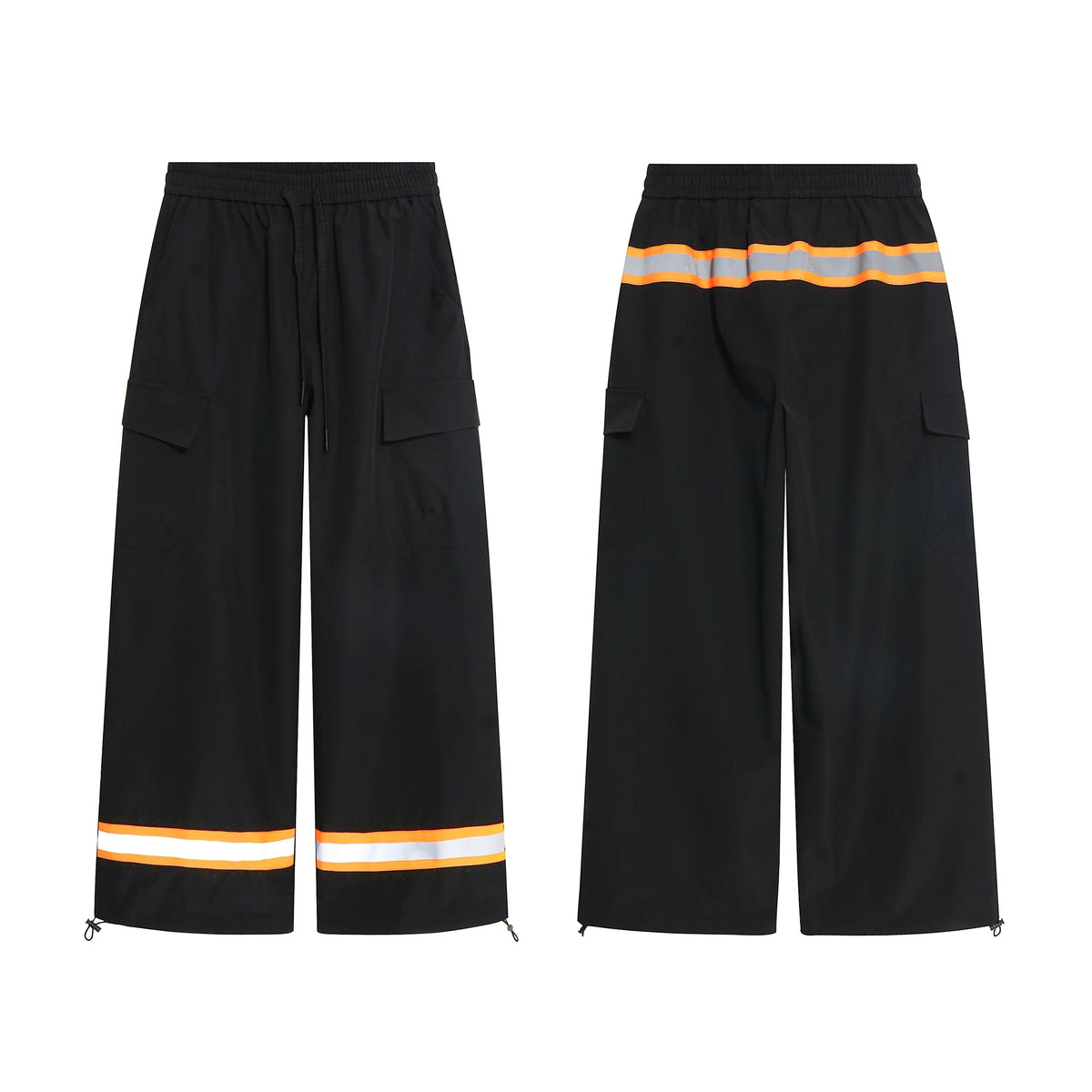 Reflective Trim Cargo Pants