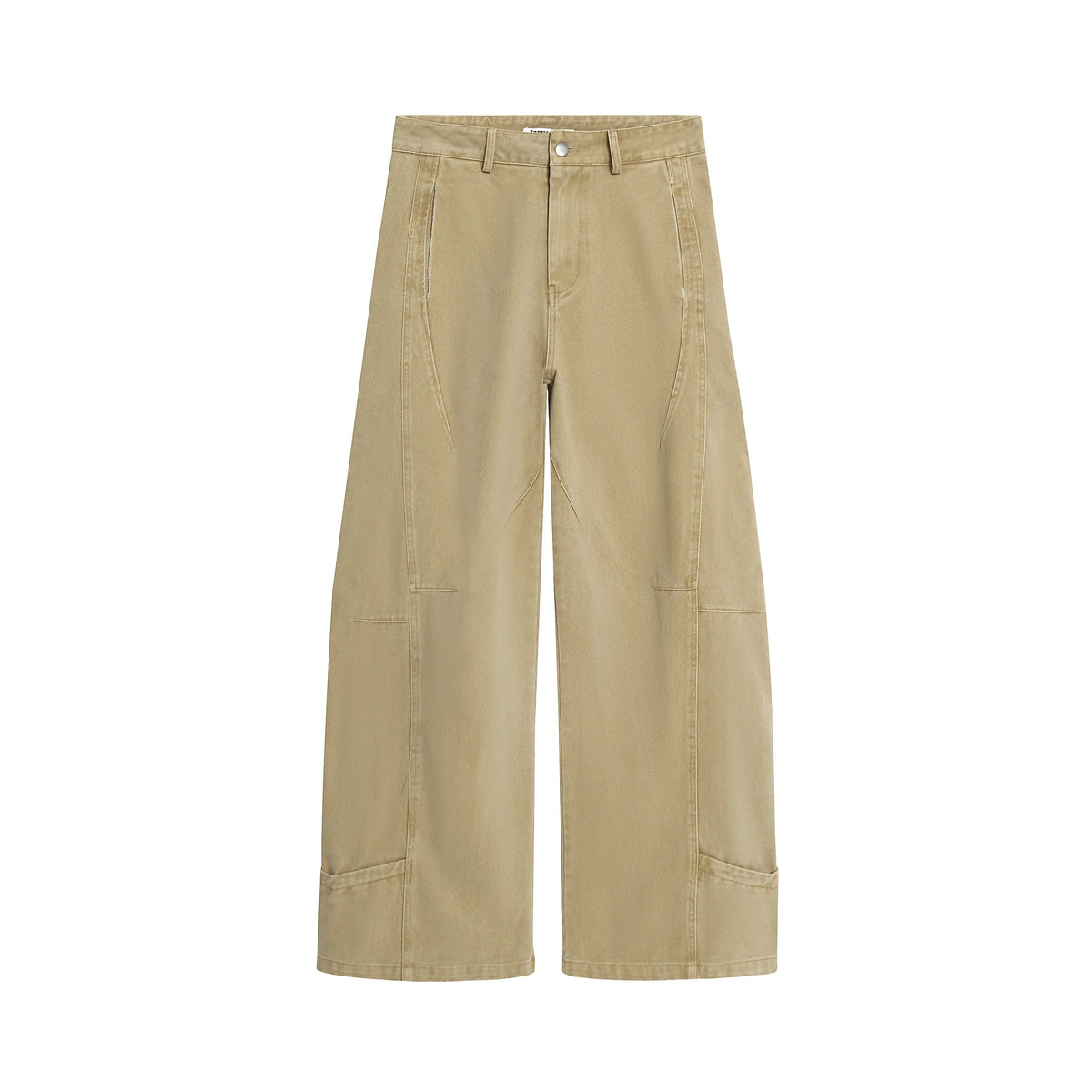 Minimal Wide-Leg Work Pants